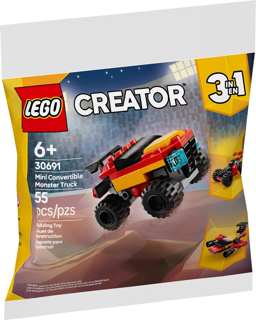 ITwork.lt: LEGO CREATOR 3 IN 1 30691 Mini Convertible Monster Truck