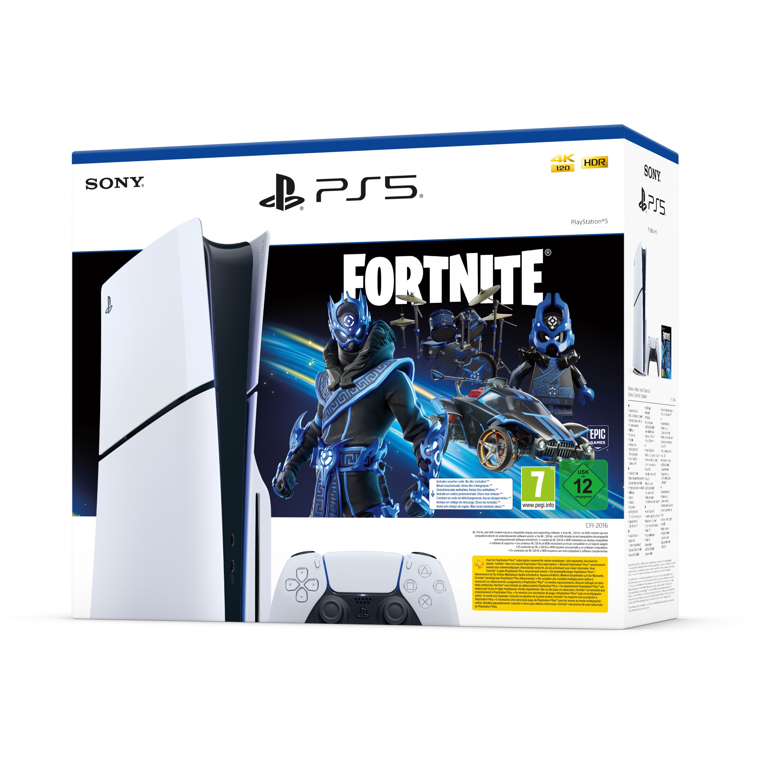 ITwork.lt: PLAYSTATION 5 CONSOLE SLIM 1TB/AFT.BUNDLE 711719593423AB SONY